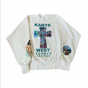 Kanye West x Awge JIL Cross Crewneck